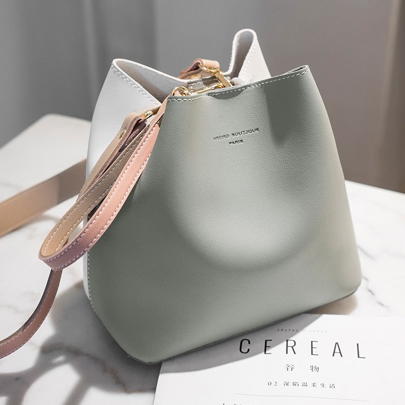 Bolso Bandolera de Piel PU Gran Capacidad Diseño Exclusivo Mujer