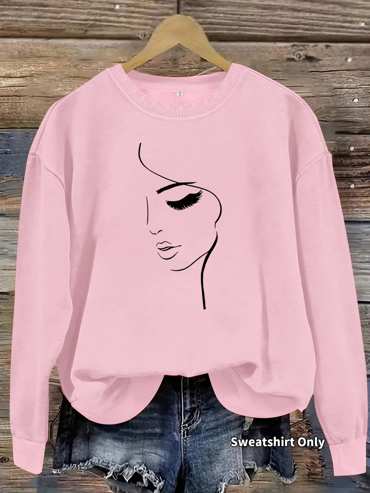 Sudadera con Capucha de Forro Polar y Manga Larga
