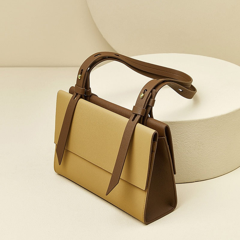Bolso Tote de Piel Genuina con Diseño Versátil y Acabados Premium