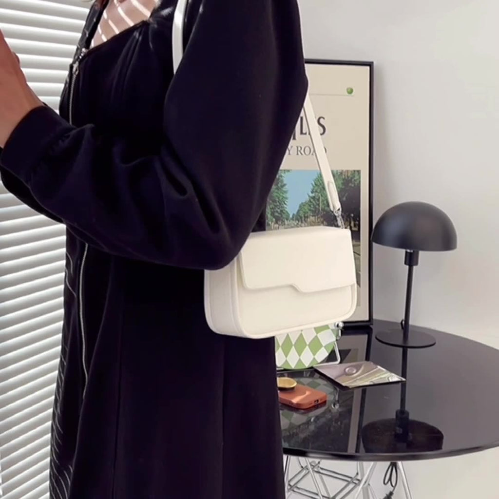 Bolso Pequeño de Hombro Estilo Coreano con Cierre Magnético