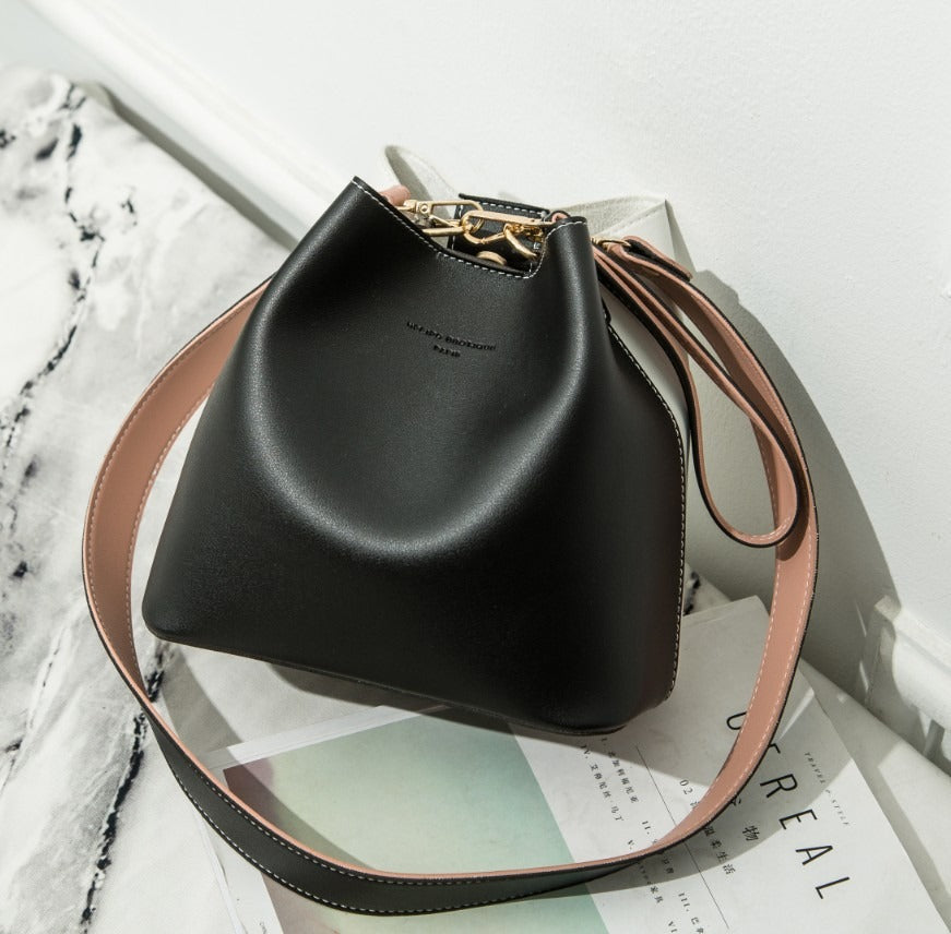 Bolso Bandolera de Piel PU Gran Capacidad Diseño Exclusivo Mujer