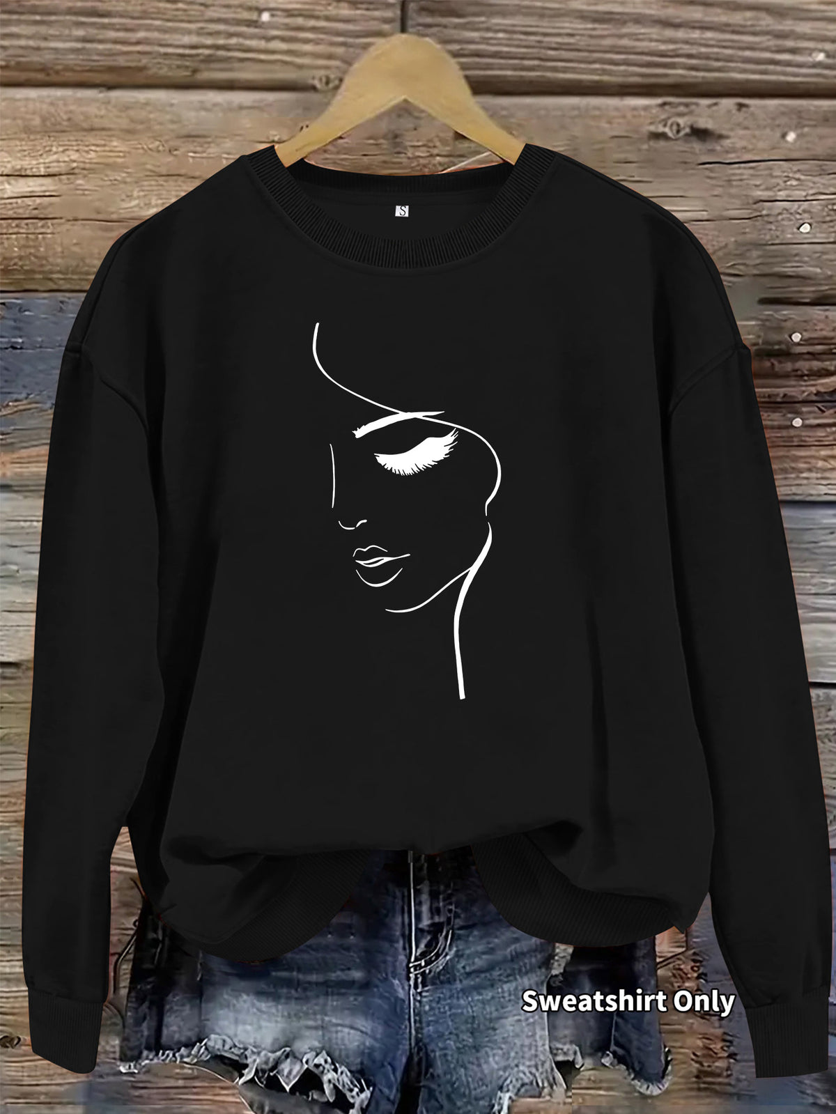 Sudadera con Capucha de Forro Polar y Manga Larga