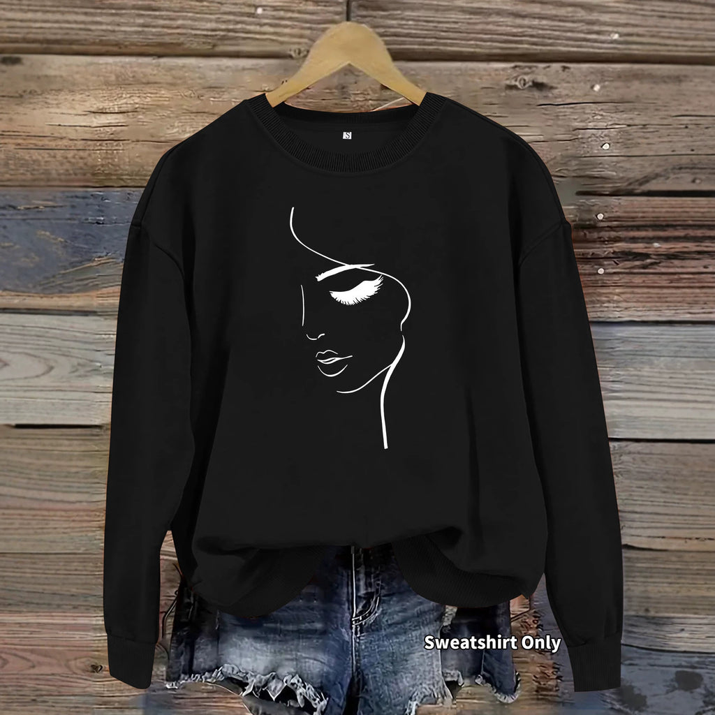 Sudadera con Capucha de Forro Polar y Manga Larga