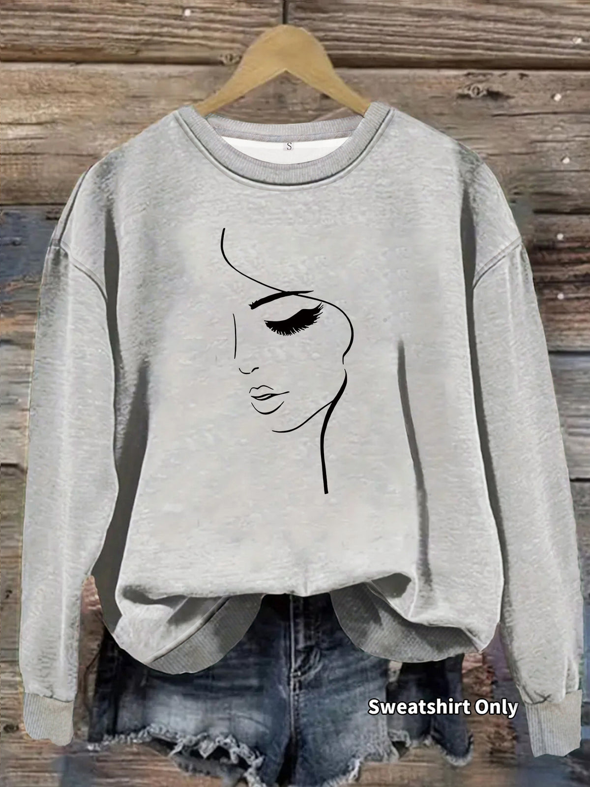 Sudadera con Capucha de Forro Polar y Manga Larga