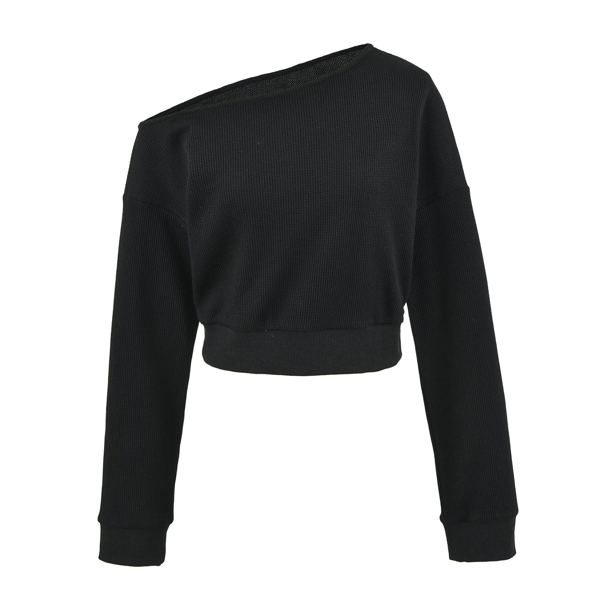 Sudadera holgada de hombros descubiertos