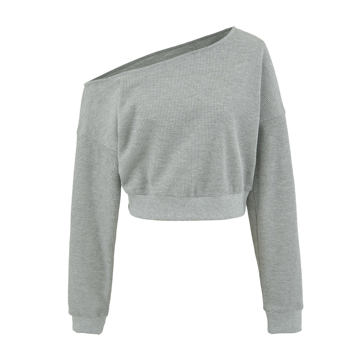 Sudadera holgada de hombros descubiertos