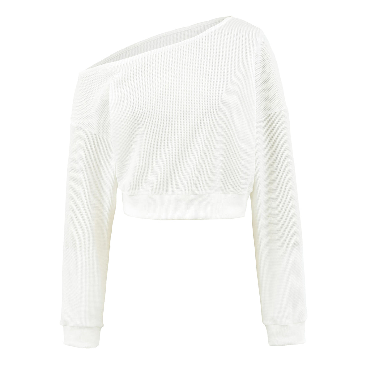 Sudadera holgada de hombros descubiertos