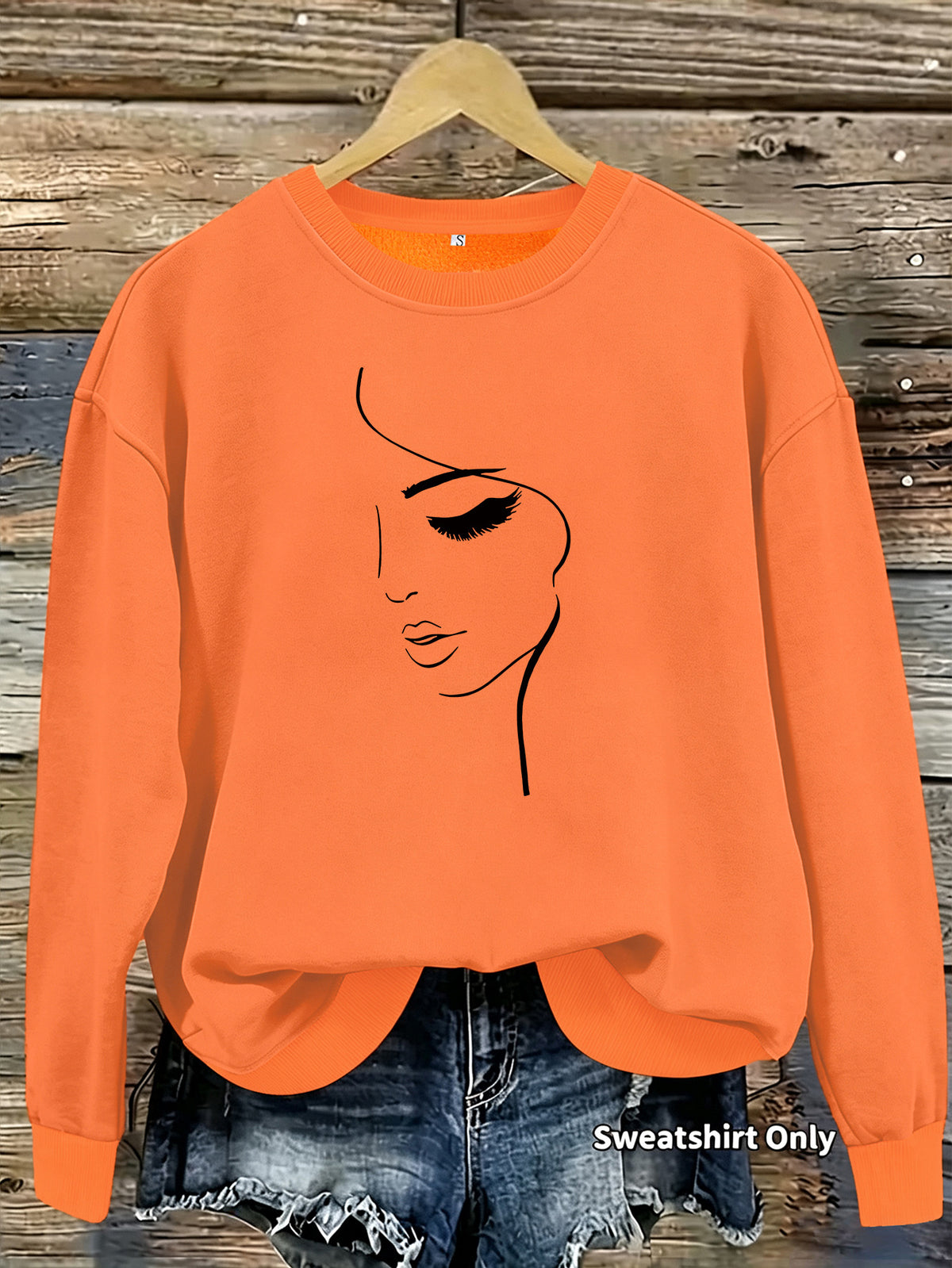 Sudadera con Capucha de Forro Polar y Manga Larga