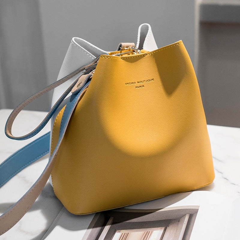 Bolso Bandolera de Piel PU Gran Capacidad Diseño Exclusivo Mujer