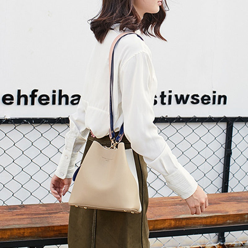 Bolso Bandolera de Piel PU Gran Capacidad Diseño Exclusivo Mujer