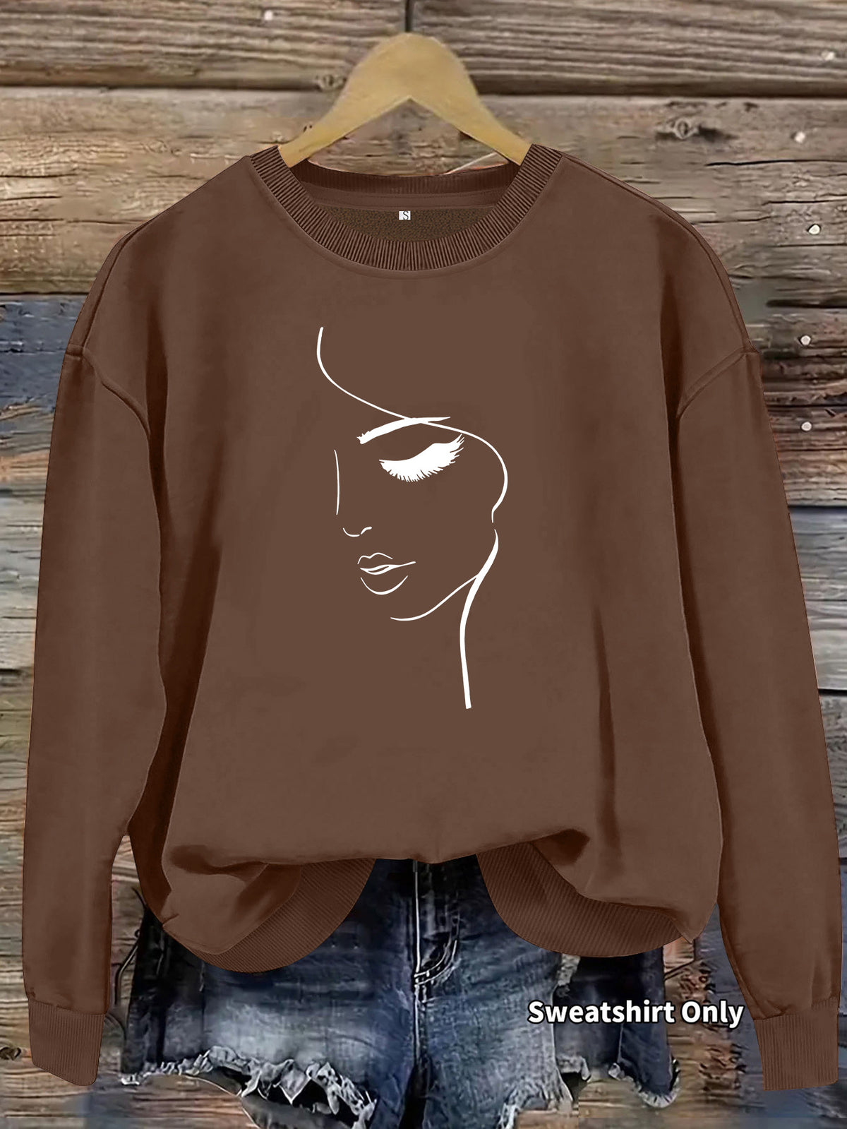 Sudadera con Capucha de Forro Polar y Manga Larga