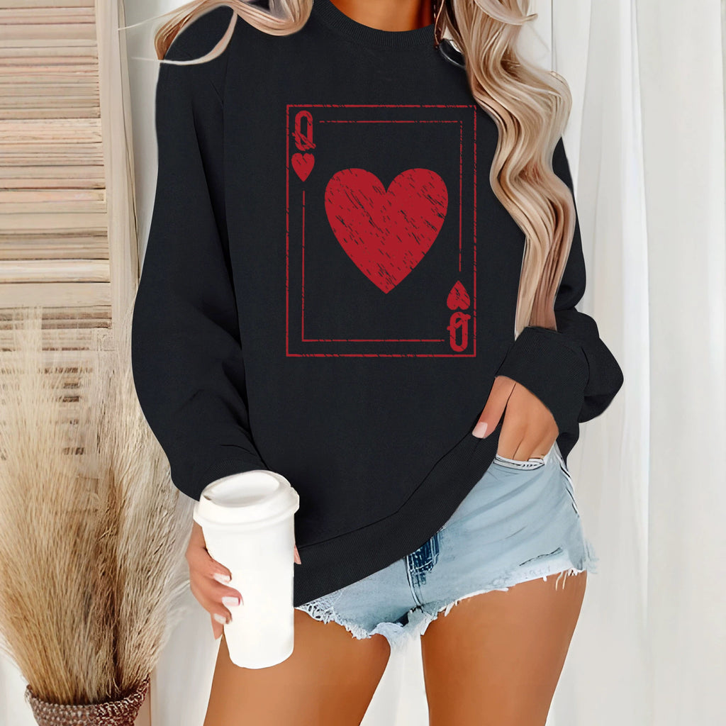 Sudadera holgada de terciopelo