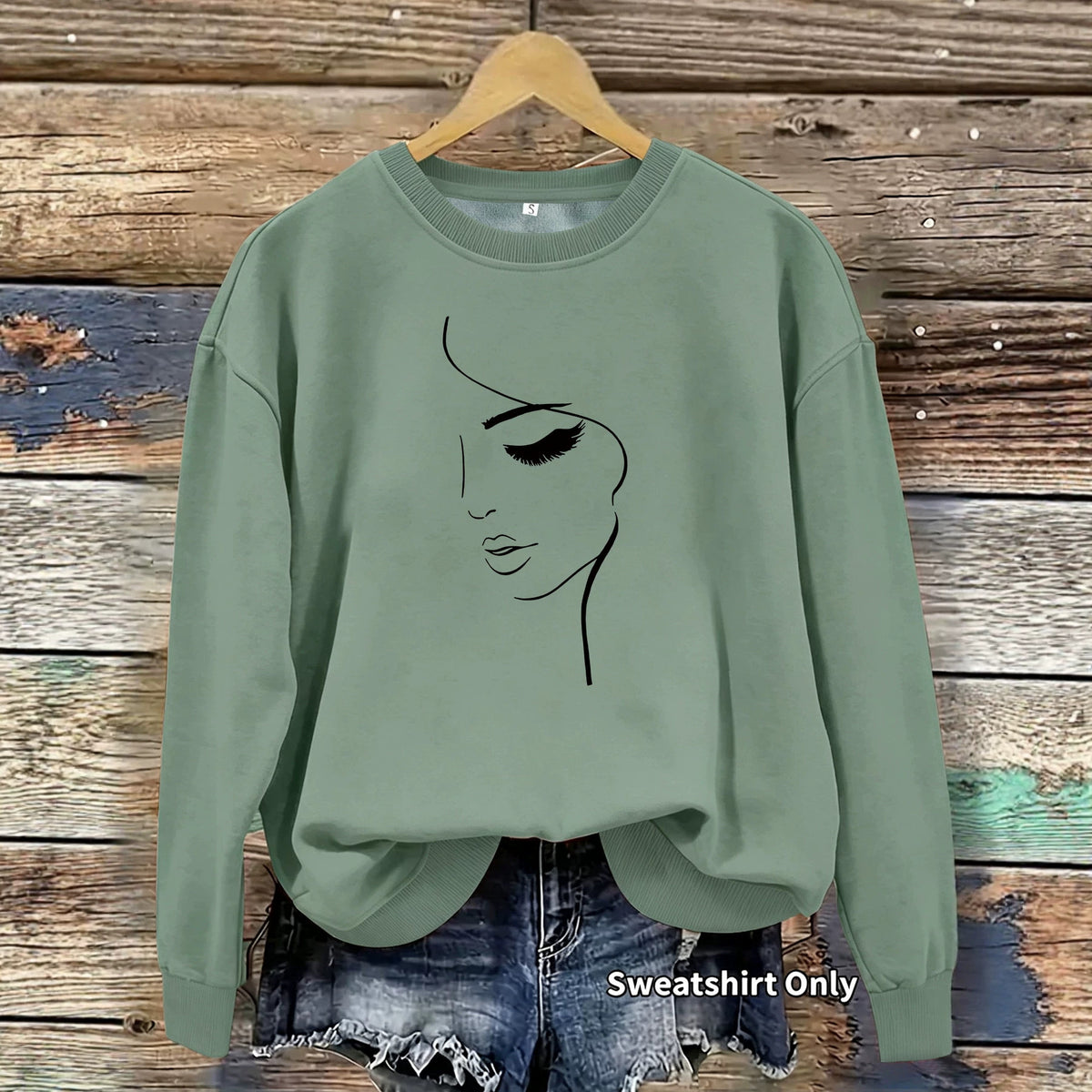 Sudadera con Capucha de Forro Polar y Manga Larga