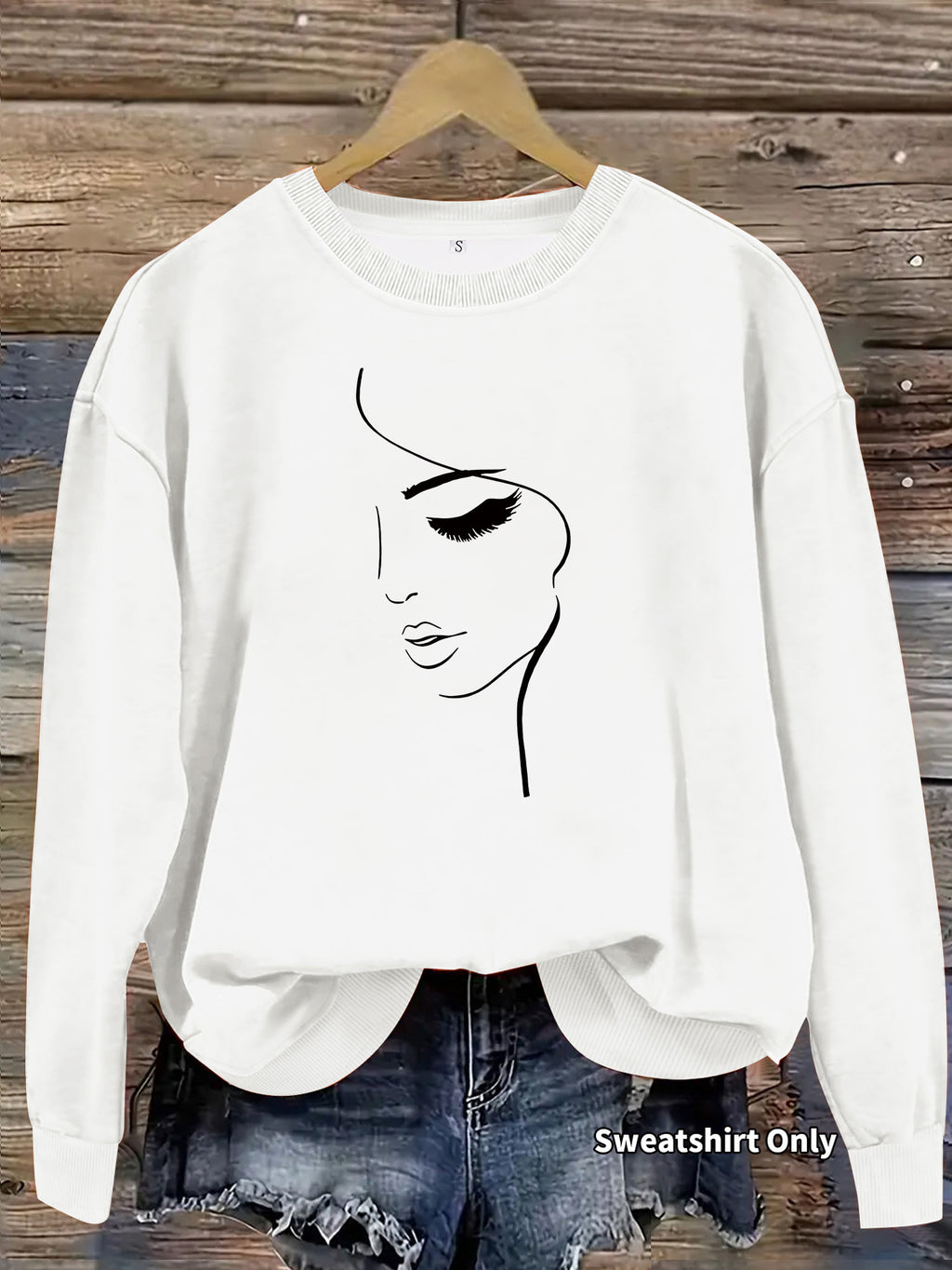 Sudadera con Capucha de Forro Polar y Manga Larga